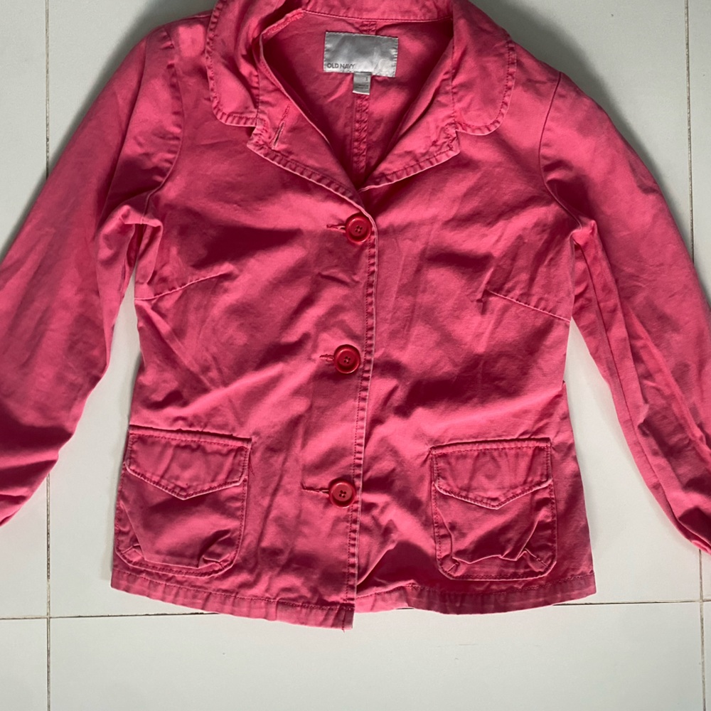 Old Navy Kids Bright Pink Blazer